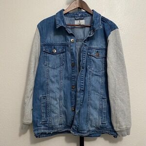 I Jeans by Buffalo Men's Albert Denim Jacket XL Streetwear Grunge Indie